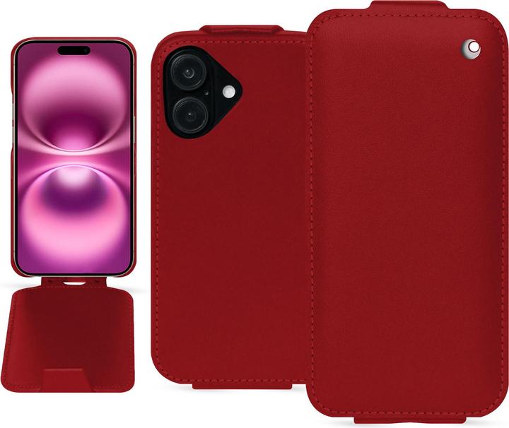 Produktbild Noreve Lederschutzhülle vertikal (Apple iPhone 16 Plus)