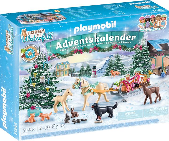 Pferde: Weihnachtliche Schlittenfahrt