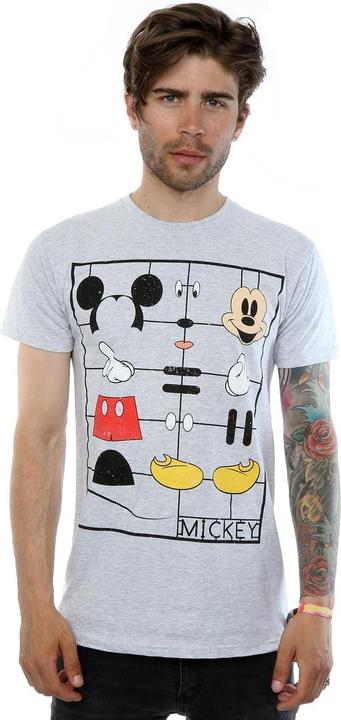 Immagine prodotto Disney Mickey Mouse Construction Kit Maglietta Uomo (XXL)