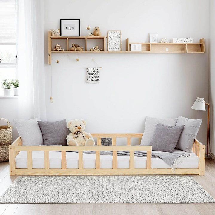 Actual product image Juskys Kinderbett mit Matratze & Lattenrost (90 x 200 cm)