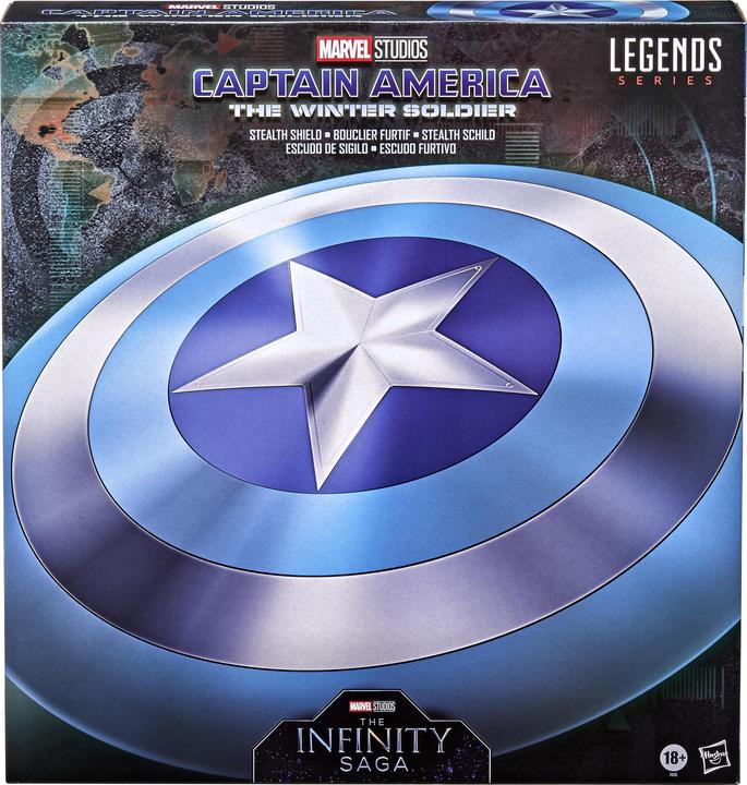 Immagine prodotto Hasbro Marvel Legends Series Captain America: The Winter Soldier Stealth Shield, per i fan e gli