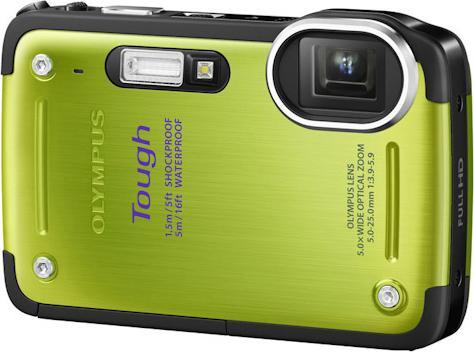 Immagine prodotto Olympus Tough TG-620, 12MP, zoom 5x, impermeabile, verde (1/2,3'')