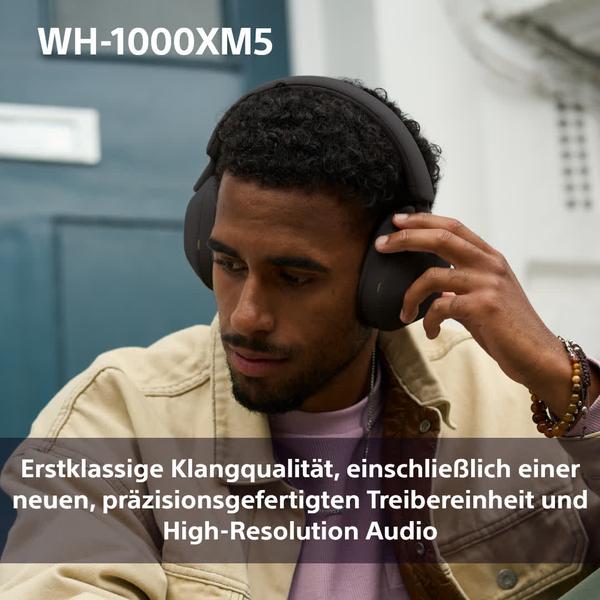 Immagine prodotto Sony WH-1000XM5 (NC, 30 h, Senza fili, Cablato)