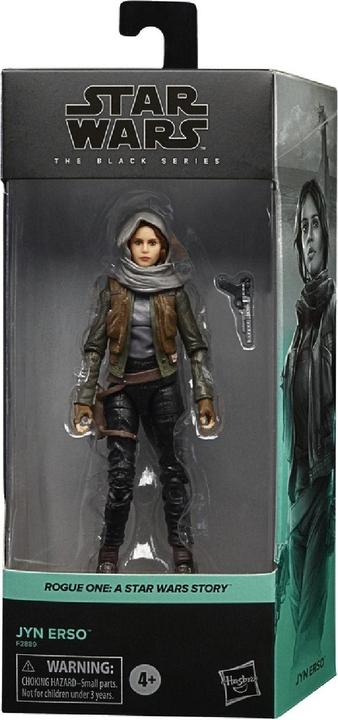 Actual product image Hasbro Star Wars Rogue One Black Series figurine 2021 Jyn Erso 15 cm
