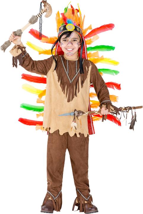 Immagine prodotto Dressforfun Ragazzi costume indiano piccolo Sioux (128)