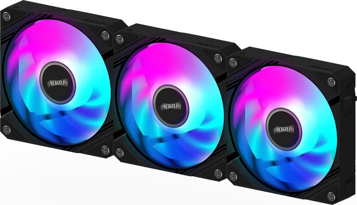 Actual product image Gigabyte AORUS EZ CHAIN FAN 120 (3-Pack)