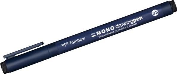 Actual product image Tombow Mono (Black, 0.35 mm, 1 x)