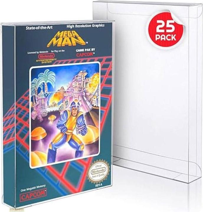 Evoretro PET case 25-pack for NES games (NES Classic)