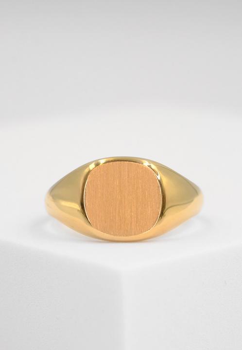 Actual product image Muau Disc ring (54, 750/18 K Gold)