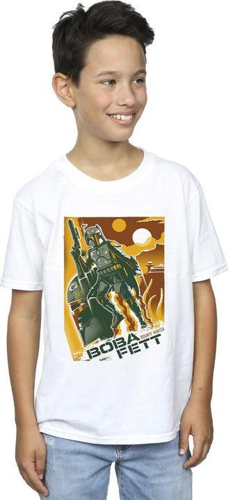 Image du produit Star Wars - T-shirt BOBA FETT COLLAGE - Garçon (140, 146)