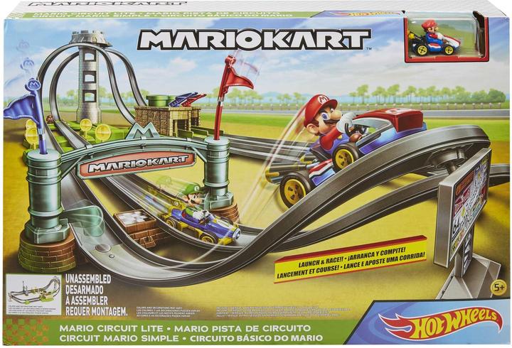 Produktbild Hot Wheels Mario Kart Circuit Lite Track