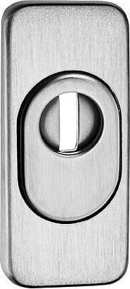 Universal Textiles Stainless steel square protective rose, cylinder cover (1 pcs.)