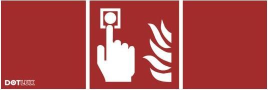 Produktbild Dotlux Piktogramm Feuermelder