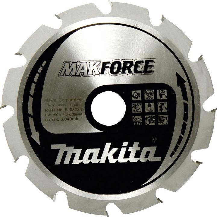 Actual product image Makita MAKFORCE saw blade 355x30x24Z