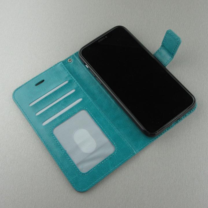 Image du produit PhoneLook Fourre Premium Flip Turquoise (Apple iPhone 13 Pro)