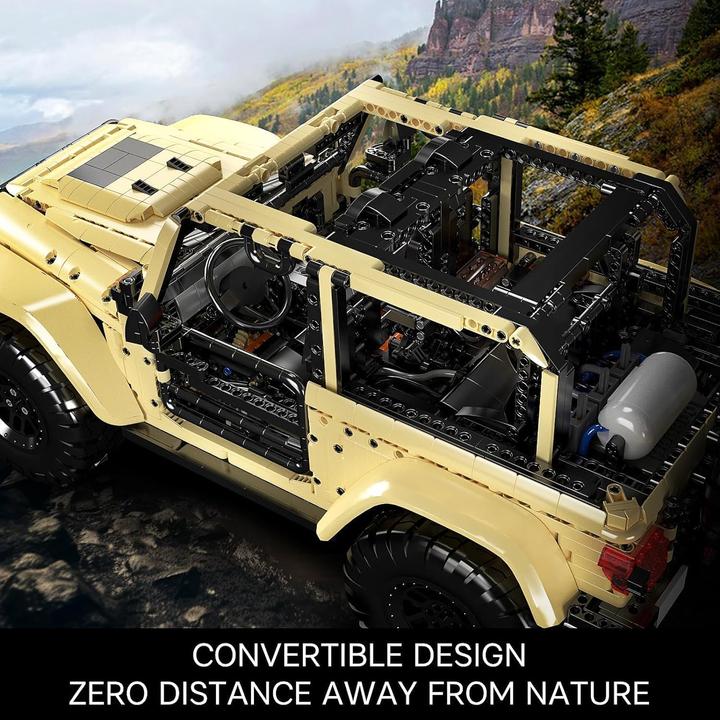 Actual product image Mould King Offroader Wrangler