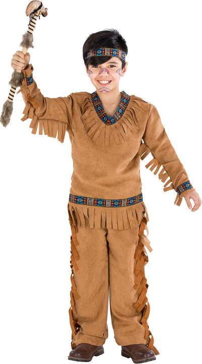 Produktbild Dressforfun Jungenkostüm Indianer einsamer Wolf (128)