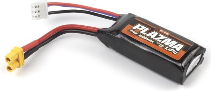 Immagine prodotto HPI Plazma 7.4V 600mAh 10C LiPo Battery Pack (7.40 V, 600 mAh)