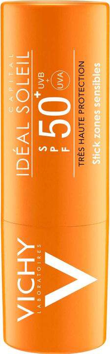 Vichy Capital Soleil Stick empfindliche Hautpartien (Sonnenstick, Sonnencreme Gesicht, SPF 50+, 9 ml, 9 g)