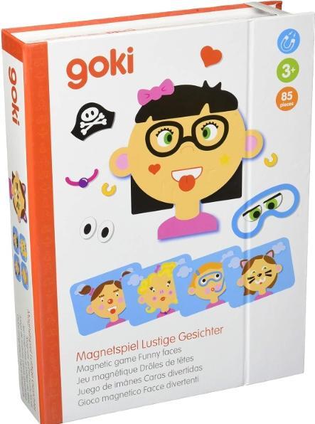 Immagine prodotto Goki Gioco di calamite Ragazza dalla faccia divertente (Tedesco)