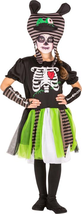 Immagine prodotto Dressforfun Costume scheletro di Zombie Girlie Zombie Skeleton (140)
