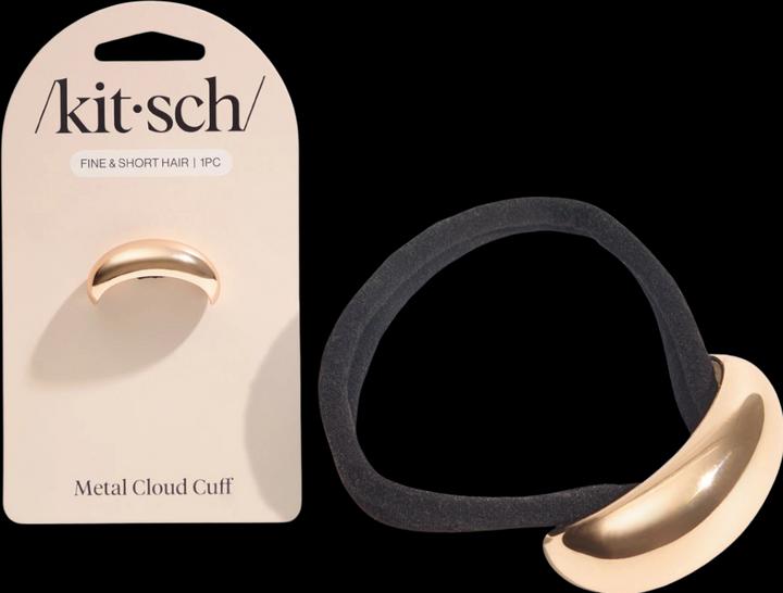Produktbild Kitsch Haarband Metallwolke Gold S