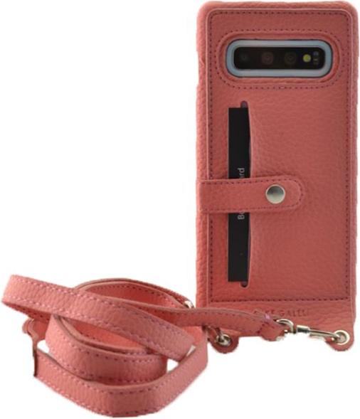 Image du produit Mike Galeli Coque arrière Lenny avec sangle corail (Samsung Galaxy S10)