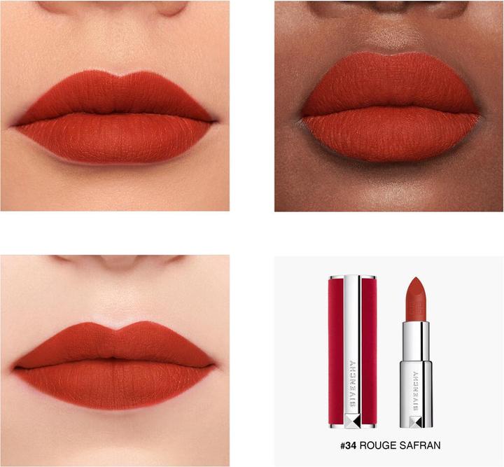Image du produit Givenchy Le Rouge Rouge à lèvres Deep Velvet (34 Rouge Safran)