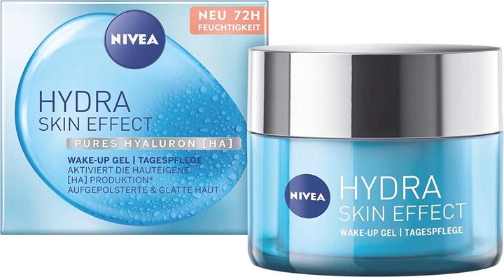 NIVEA Hydra Skin Effect Wake Up Gel Trattamento Giorno (50 ml, Crema da giorno)