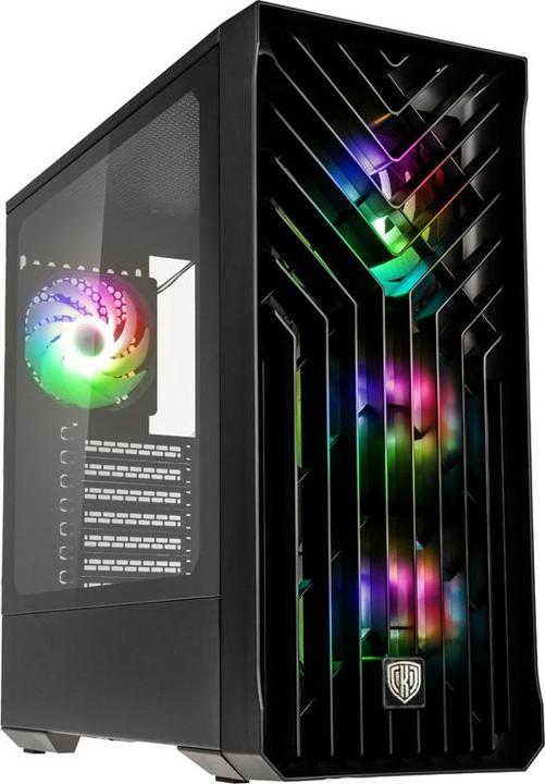 Image du produit Kolink Unity Cascade ARGB Midi-Tower Case - noir (E-ATX, Mini-ITX, ATX, mATX)