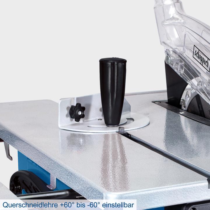 Actual product image Scheppach HS80 Circular Table Saw 230V 50Hz 1200W - 210mm