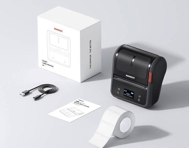 Actual product image Niimbot Drukarka Etykiet B3S P grey