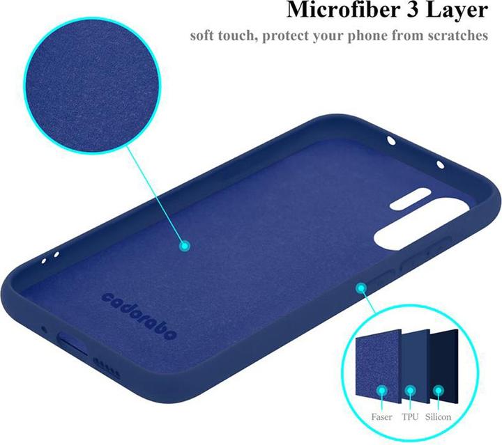 Actual product image Cadorabo TPU Liquid Silicone Case Cover (Huawei P30 Pro)