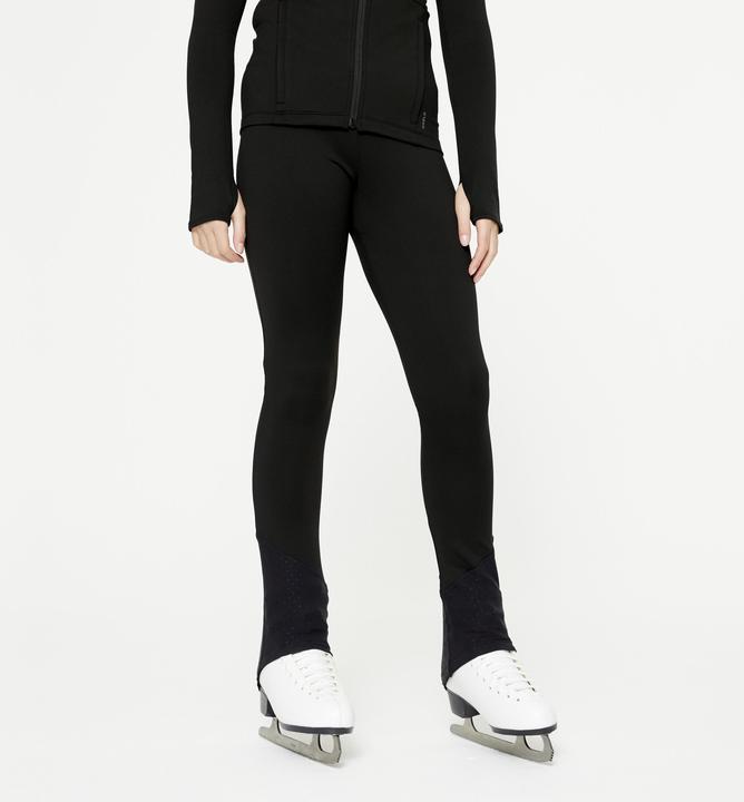 Image du produit Axelys Leggings patinage artistique enfants training - noir (10, 11, 12)