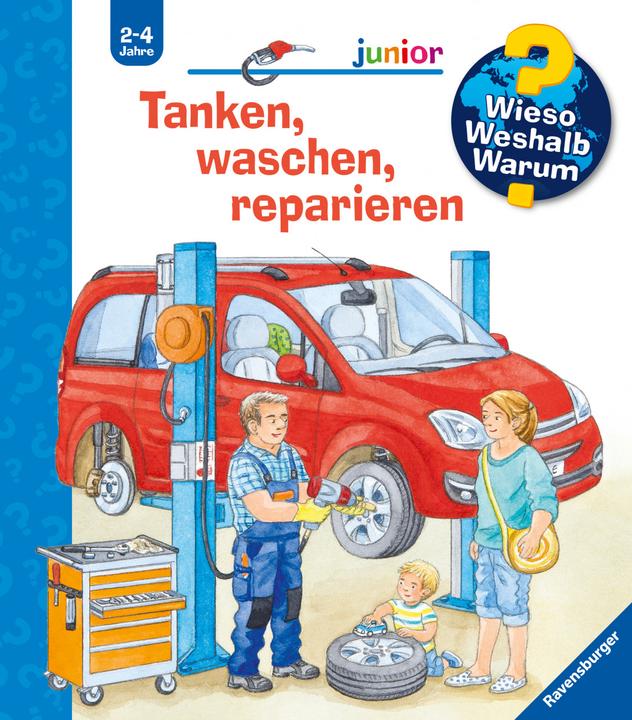 Immagine prodotto Ravensburger Tanken, waschen, reparieren (Tedesco, Ursula Weller, Frauca Nahrgang, 2020)