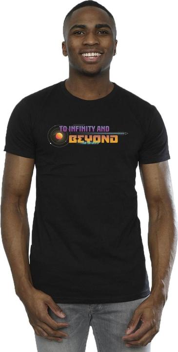 Immagine prodotto Disney Lightyear Infinity And Beyond Text Maglietta Uomo (XXL)