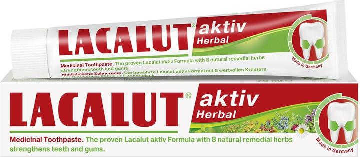 Produktbild Zdrovit Lacalut Activ Kräuterzahnpasta 75 ml (75 ml)