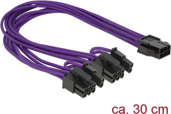 Immagine prodotto Delock PCI Express 6 pin femmina > pin maschio