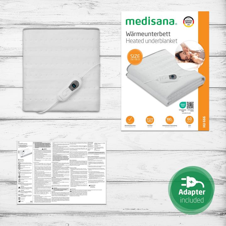 Actual product image Medisana HU 666 thermal underblanket (8 x 30 x 40 cm)