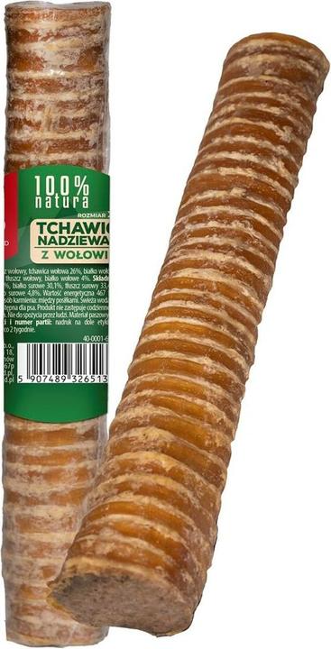 Produktbild Maced Tchawica duża Nadziewana z Wołowiną 150g dla psa (Adult, 1 Stk., 150 g)