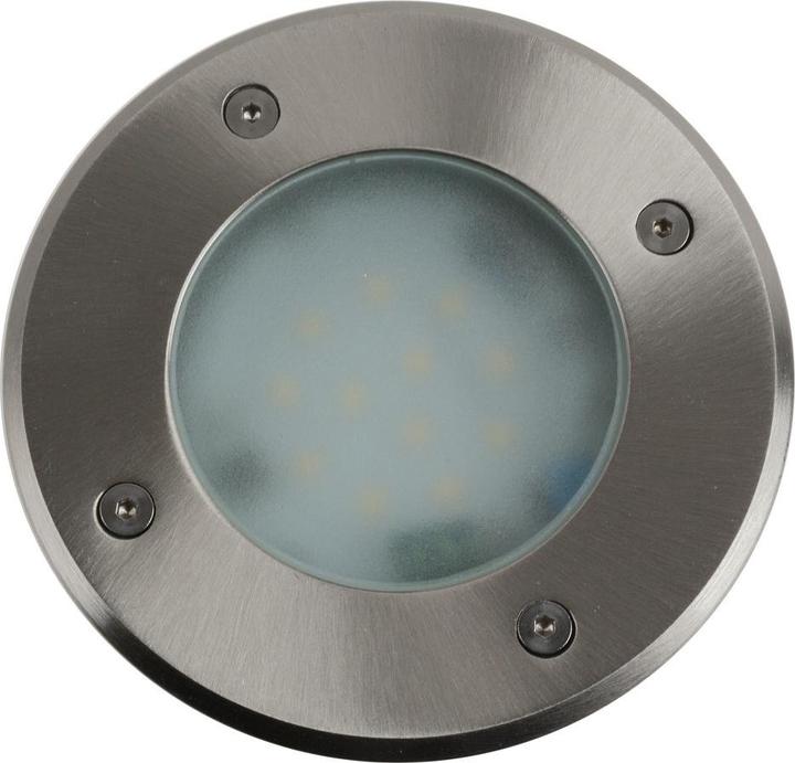 Actual product image Heitronic LED recessed floor spot Messina 9W 3000K IP65 550lm 90° (550 lm, IP65)
