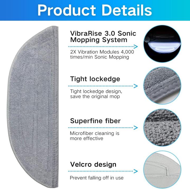 Image du produit Home 18-teiliges Saugroboter Zubehörset