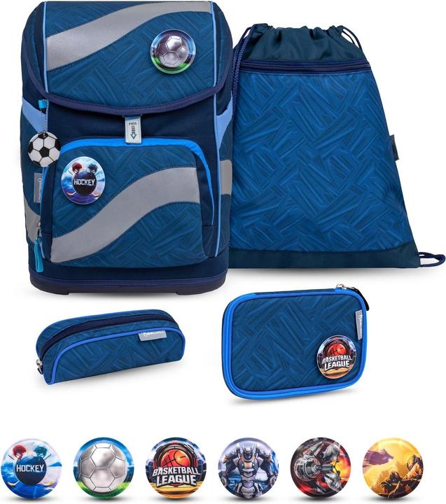 Belmil SMARTY Schulrucksack-Set Motion (20 l)