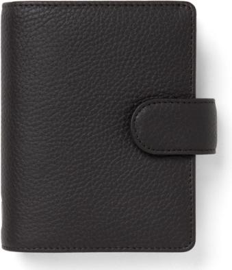 Actual product image Filofax Norfolk Personal Leather Organiser AGENDA NORFOLK dark brown (5 x 13.4 x 14.8 cm, No binding)