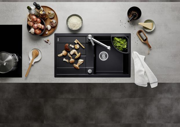 Actual product image Blanco Metra 5 S (Top-mounted sink, 86 cm, 50 cm)