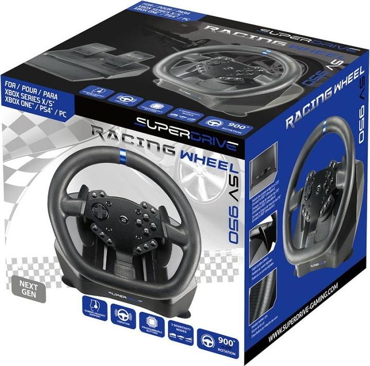 Immagine prodotto Subsonic Drive Pro Sport SV950 (Switch, Xbox Series X, Xbox Serie S, Xbox One X, Xbox One S, PS3, PS4, PC)