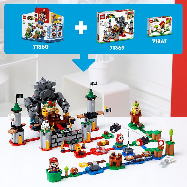 Image du produit LEGO Ensemble d'extension de la forteresse de Bowsers (71369, LEGO Super Mario)