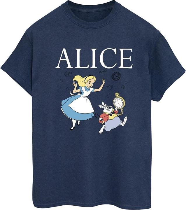 Disney Alice In Wonderland Follow The Rabbit TShirt (XXL)