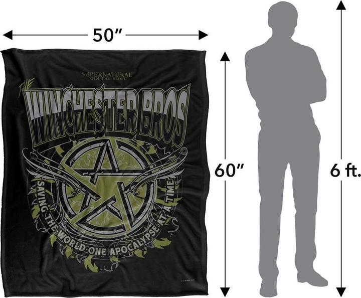 Supernatural Decke Winchester Bros (152 x 127 cm)