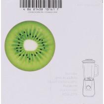 Actual product image Kiwi 1l400w 2 vel stainless steel mixer (400 W)